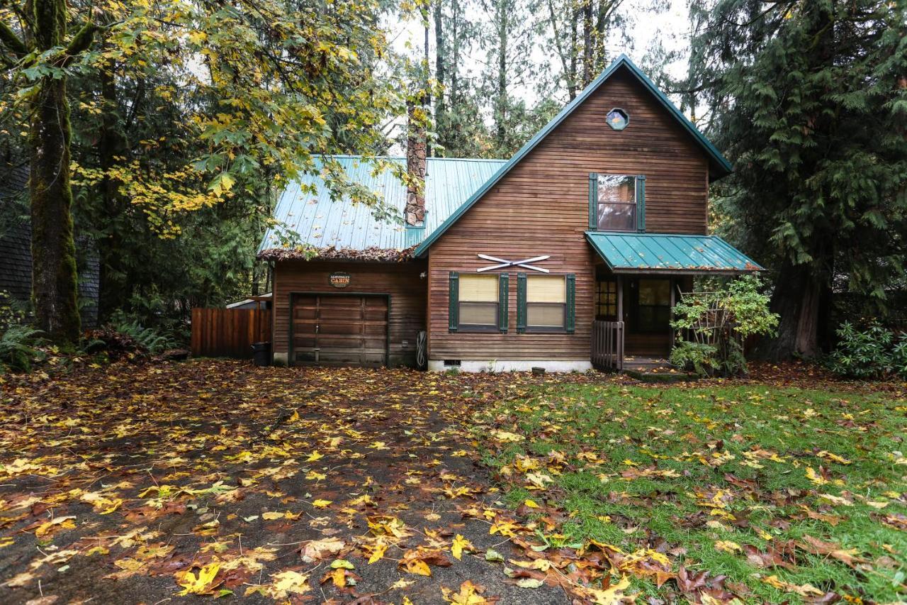 Marshall'S Cabin In Rhododendron Villa Welches Exteriör bild